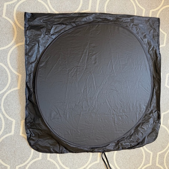 Car Windshield Sun Shade and Car Fan Bundle - Picture 3 of 8